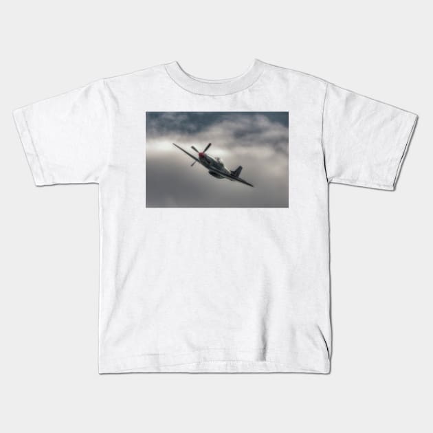 North American Mustang Kids T-Shirt by Nigdaw